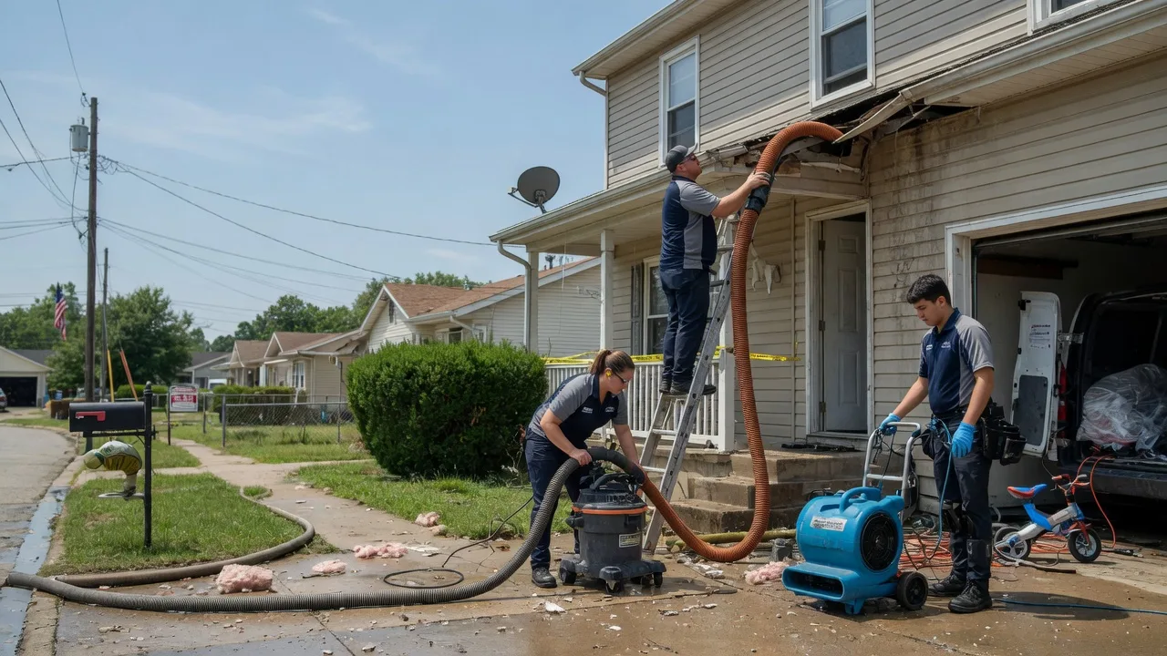 Water Damage Restoration in Many, LA near me